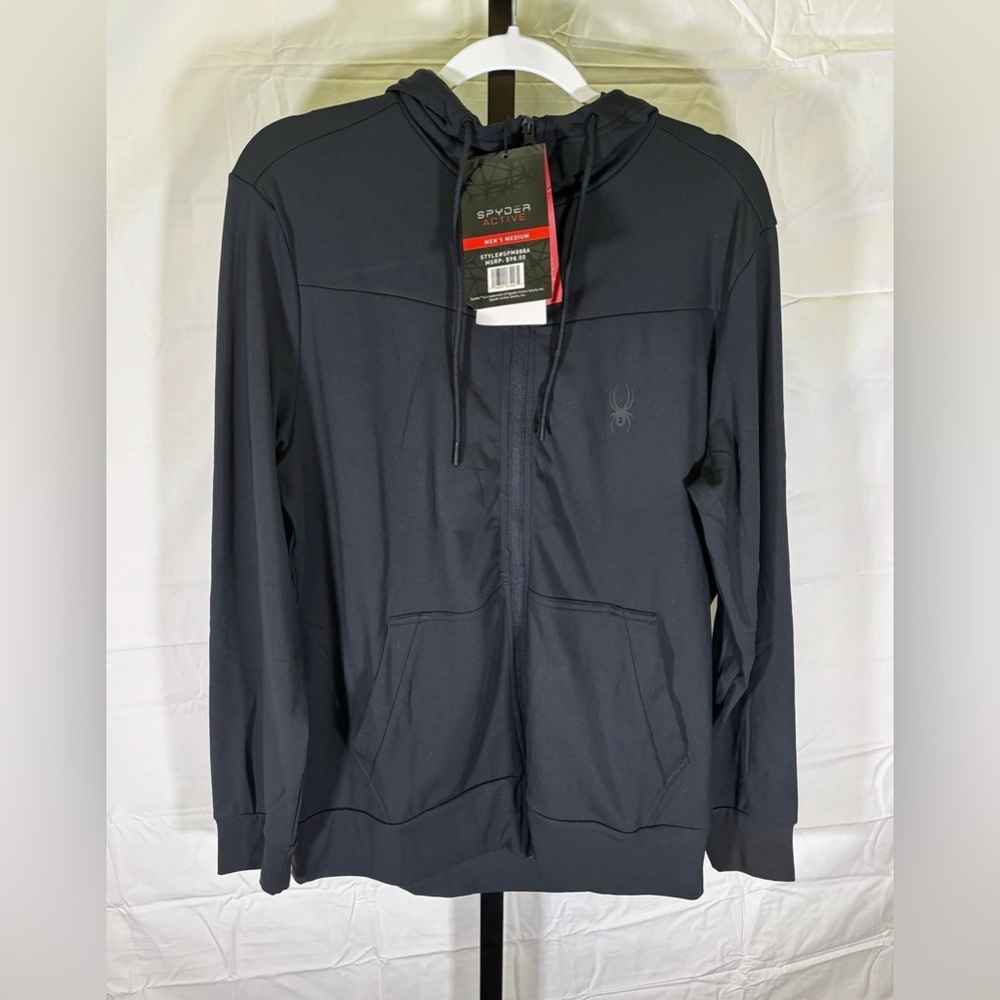Black Spyder Activewear Hoodie - NWT